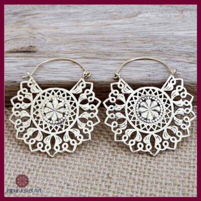 Flower Mandala Earrings