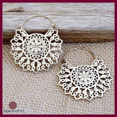 Flower Mandala earrings