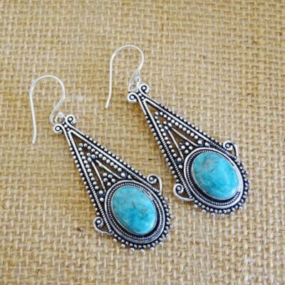 BE-45-a-Tribal dangle Earrings