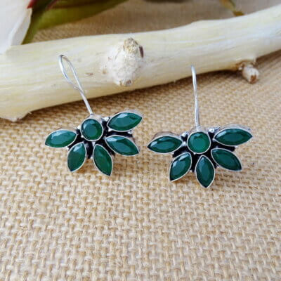 Stone oxidized Earrings