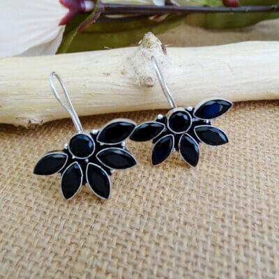 Stone oxidized Earrings
