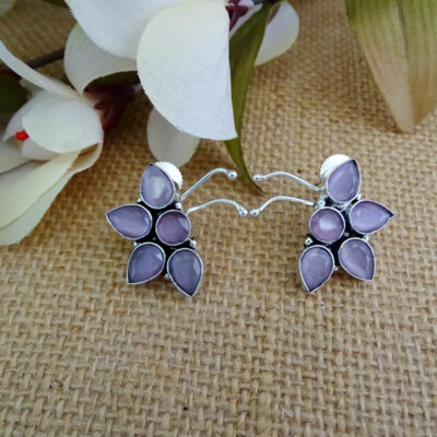 Stone Studs Earrings