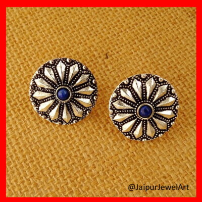 Ethnic Oxidized Daily wear Studs Earrings