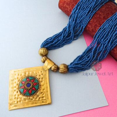 Tribal Seed Beed Nepali Necklace