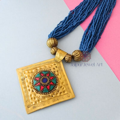 Tribal Seed Beed Nepali Necklace