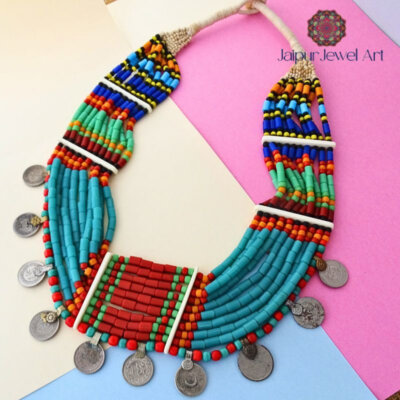 Tribal naga beads gypsy tibetan fashion