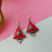 Tribal Boho Nepali Handmade Dangle Earrings