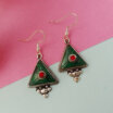 Tribal Boho Nepali Handmade Dangle Earrings