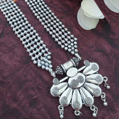 Ethnic Oxidized Necklace