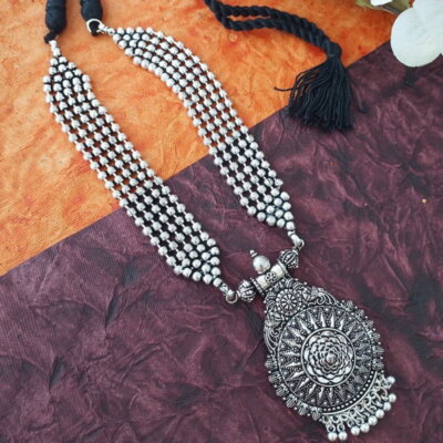 Ethnic Oxidized Necklace