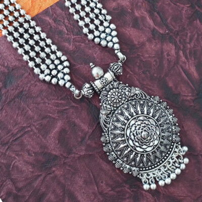 Ethnic Oxidized Necklace
