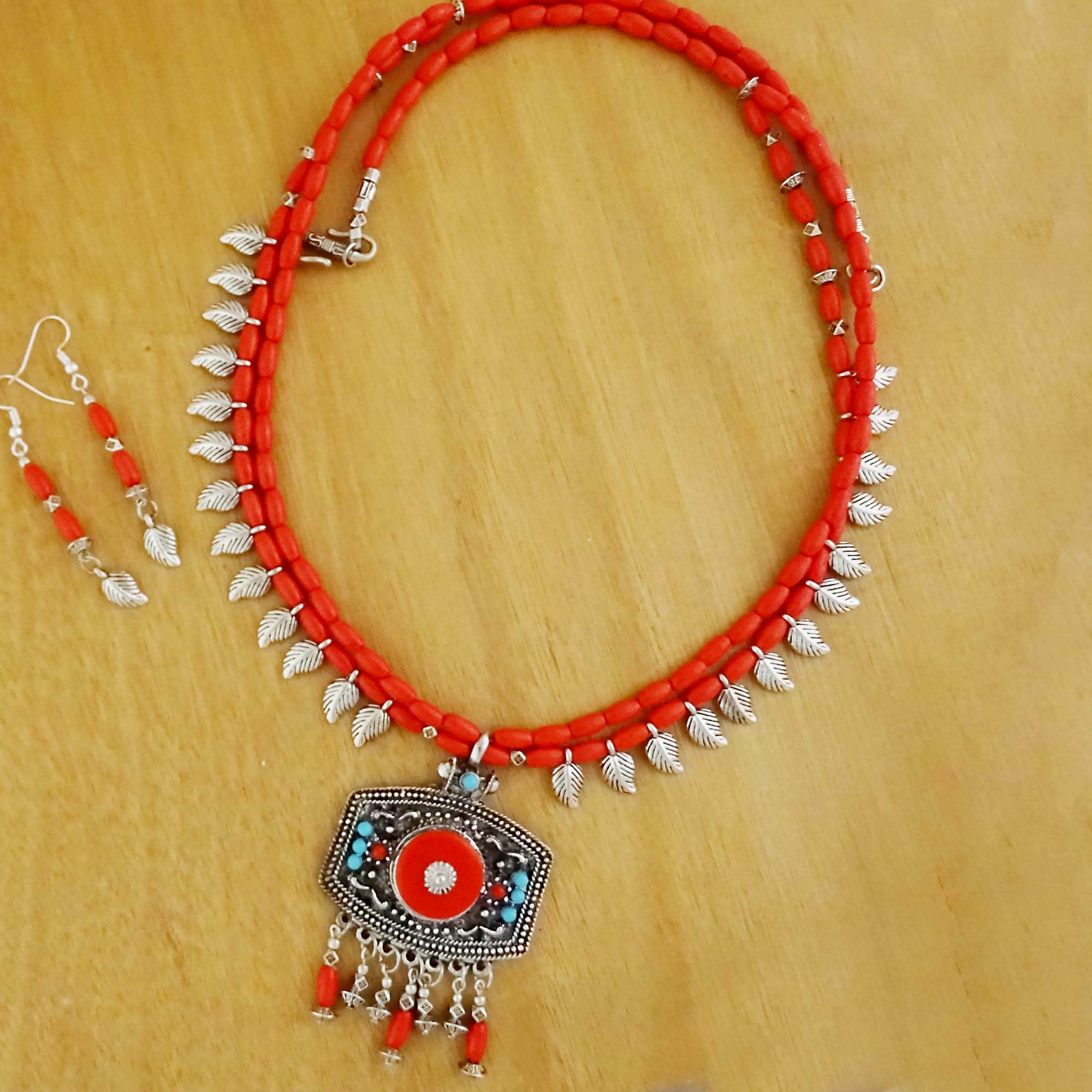 Statement Ethnic Charm Necklace Statement Ethnic Charm Necklace