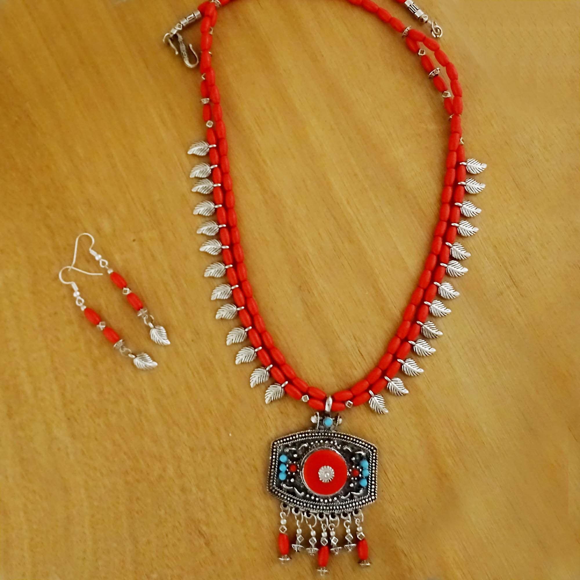 Statement Ethnic Charm Necklace Statement Ethnic Charm Necklace