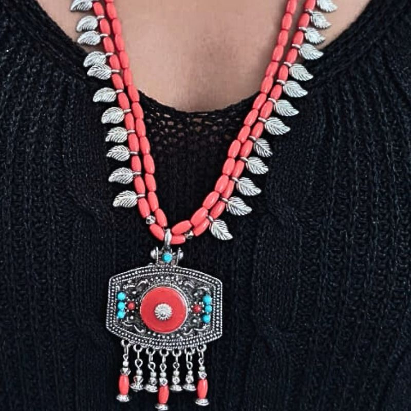 Statement Ethnic Charm Necklace Statement Ethnic Charm Necklace