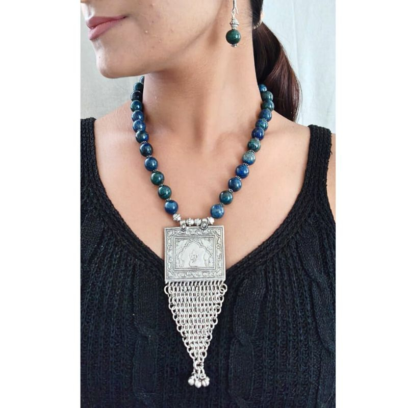 Statement Handmade Beaded Necklace Statement Handmade Beaded Necklace